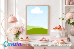 Canva Template | Frame Mockup Product Image 1