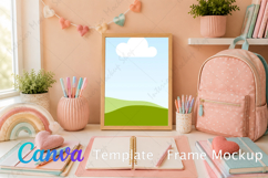 Canva Template | Frame Mockup Product Image 1