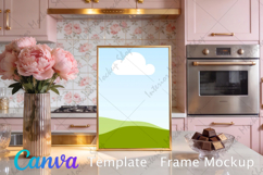Canva Template | Frame Mockup Product Image 1