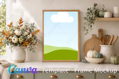 Canva Template | Frame Mockup Product Image 1