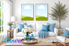 Canva Template | Frame Mockup Product Image 1