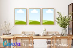 Canva Template | Frame Mockup Product Image 1