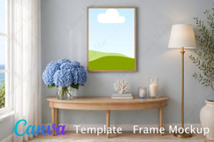 Canva Template | Frame Mockup Product Image 1