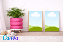 Canva Template | Frame Mockup Product Image 1