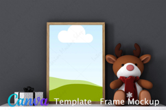 Canva Template | Frame Mockup Product Image 1