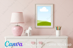 Canva Template | Frame Mockup Product Image 1