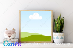 Canva Template | Frame Mockup Product Image 1