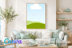 Canva Template | Frame Mockup Product Image 1
