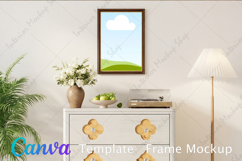Canva Template | Frame Mockup Product Image 1