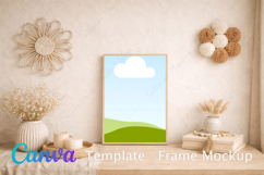 Canva Template | Frame Mockup Product Image 1