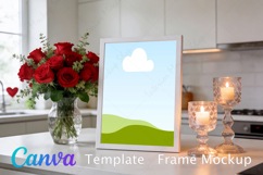 Canva Template | Frame Mockup Product Image 1