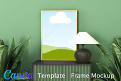 Canva Template | Frame Mockup Product Image 1