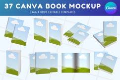 Canva Editable Book Mockup Templates Bundle Product Image 10