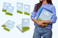 Canva Editable Book Mockup Templates Bundle Product Image 8