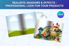 Canva Editable Book Mockup Templates Bundle Product Image 7