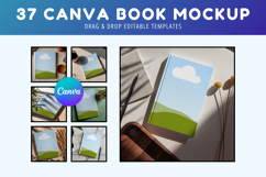 Canva Editable Book Mockup Templates Bundle Product Image 6