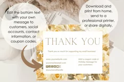 Canva Template for Business Thank You Card Template PDF