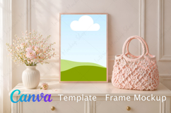 Canva Template | Frame Mockup Product Image 1