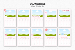 2026 Canva Photo Calendar Printable Template Product Image 7