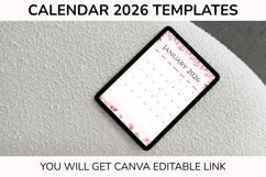 2026 Canva Photo Calendar Printable Template Product Image 8