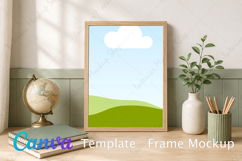 Canva Template | Frame Mockup Product Image 1