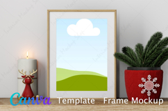 Canva Template | Frame Mockup Product Image 1