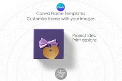 Editable Canva Gift Tag Frame Template 