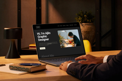 Canva Portfolio Website Editable Template Product Image 4