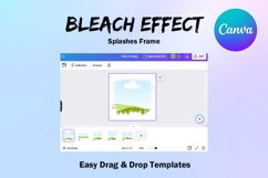 Canva Frame Template Bleach Effect Fill Your Own Set S Product Image 3