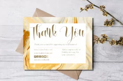 Thank You Card Template for businesses, editable in Canva
