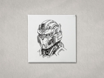 Mech Commander Outline Embroidery Product Image 8