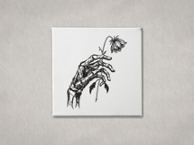 Skeleton Hand holding a Withered Flower Product Image 8