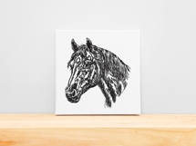 Horse Face Outline Product Image 9