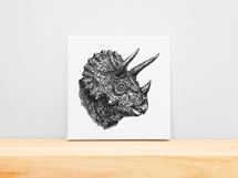 Triceratops Face Outline Product Image 9