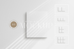 4:5 Canvas Mockup Single &amp; Sets 2-6 Vertical Canvas Mockups Product Image 1