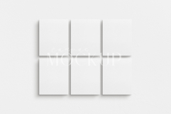 4:5 Canvas Mockup Single &amp; Sets 2-6 Vertical Canvas Mockups Product Image 2