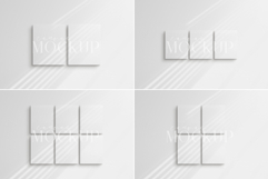4:5 Canvas Mockup Single &amp; Sets 2-6 Vertical Canvas Mockups Product Image 3