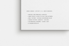 4:5 Canvas Mockup Single &amp; Sets 2-6 Vertical Canvas Mockups Product Image 4
