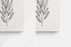 4:5 Canvas Mockup Single &amp; Sets 2-6 Vertical Canvas Mockups Product Image 8