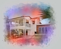 Watercolor Colorful Cascades Product Image 2