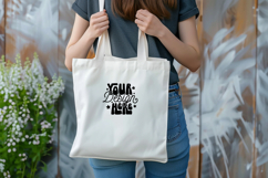 Canvas Tote Bag Mockup Bundle, Natural Canvas Tote Mockup, Product Image 13