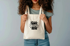 Canvas Tote Bag Mockup Bundle, Natural Canvas Tote Mockup, Product Image 16