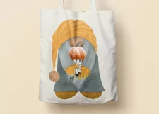 Autumn Gnome clipart with pumpkin|Sublimation design PNG| Product Image 3