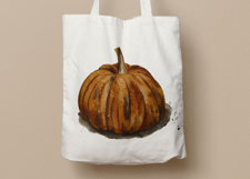 Watercolor Pumpkin Illustration PNG | Hand Painted Fall Clip Product Image 3
