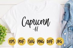 Capricorn AF vector