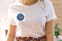 Capricorn Embroidery Design - Astrological Pattern Product Image 3