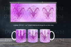 Capricorn - Zodiac Sign Iridescent Drinkware Wraps Product Image 4