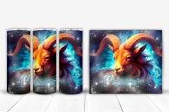 Zodiac Signs Skinny Tumbler Wrap Sublimation Bundle Product Image 11