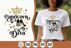 Capricorn Zodiac Sign Svg cut files use for funny Birthday shirts, hoodies, crewnecks, iron-ons, mugs, printables, stickers, pillows, sweatshirts and more.