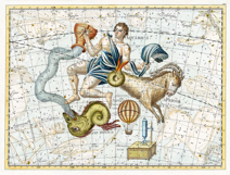 15 Astronomy Illustrations from 19th Century Astrology Maps Product Image 3